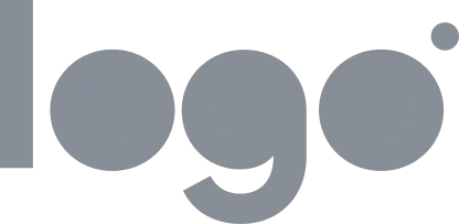 The word 'logo' written in lowercase gray letters with a gray dot above the last 'o'.